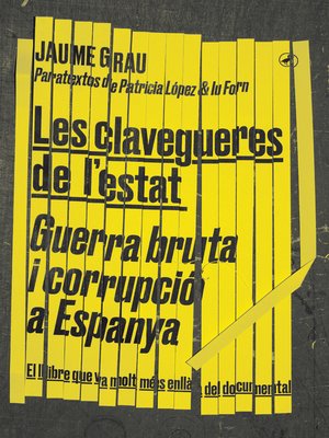 cover image of Les clavegueres de l'estat
